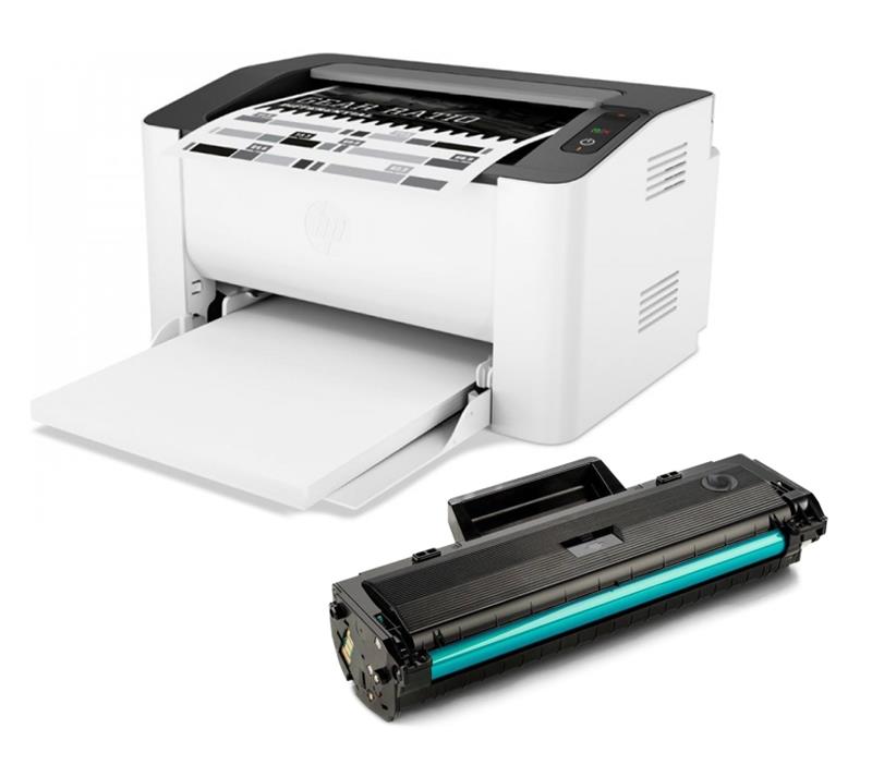 IMPRESORA LASER NEGRO HP 107A USB COMBO TONER EXTRA ALT -