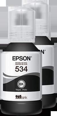 BOTELLA TINTA ORIG EPSON 534 NEGRO (T534120-AL) -