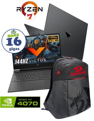 NOTEBOOK HP VICTUS 16.1 FHD 144HZ RYZEN 7 8845HS R