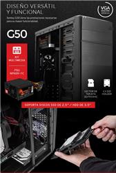 GABINETE SENTEY KIT G50 MID TOWER PSU LNZ 600W