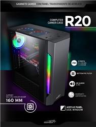 GABINETE SENTEY GAMER R20-SF RGB ACRYLIC PANEL