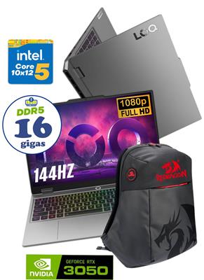 NOTEBOOK LENOVO LOQ 15.6 FHD 144HZ i5 12450HX 16GB