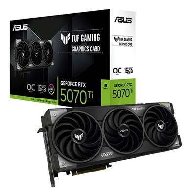 PLACA DE VIDEO 16GB ASUS RTX 5070 TI TUF GAMING OC GDDR7