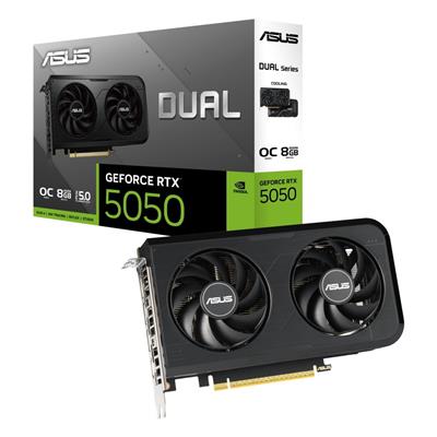 PLACA DE VIDEO 8GB ASUS RTX 5050 DUAL OC GDDR6