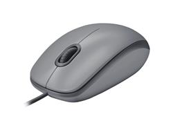 MOUSE USB LOGITECH M110 SILENT PLATA