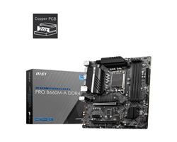 MB PC MSI PRO B660M-A DDR4 X4R DP HDMI (1700)