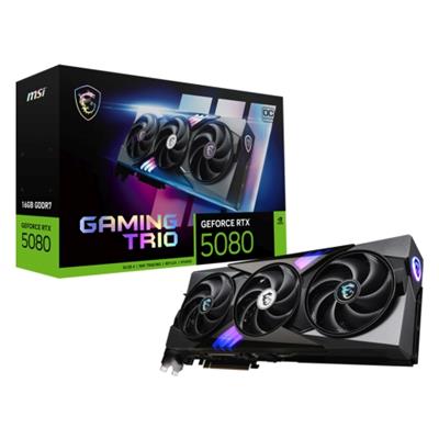 PLACA DE VIDEO 16GB MSI RTX 5080 GAMING TRIO GDDR7