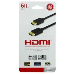 CABLE HDMI 1.8M V2.0 FHD 4K (GENERAL ELECTRIC)