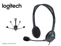 AURICULAR VINCHA LOGITECH C/MIC H111 (1 JACK)