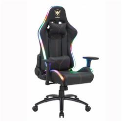 SILLA GAMER SATE RGB NEGRA A-GC8710