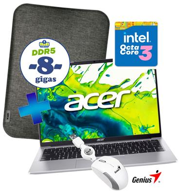 NOTEBOOK ACER ASPIRE 14 FHD CORE 3 N355 8GB D5 256