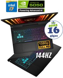 NOTEBOOK MSI KATANA 16 FHD 144HZ i7 14650HX 16GB 512GB RTX 5050 W11