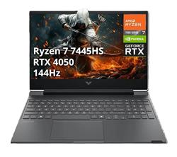 NOTEBOOK HP VICTUS GAMER 15.6 FHD 144HZ RYZEN 7 7445HS RTX4050 16GB D5 512GB W11