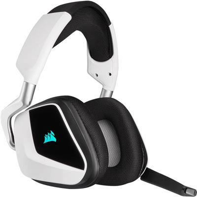 AURICULAR WIRELESS CORSAIR VOID RGB ELITE 7.1 SURROUND BLANCO