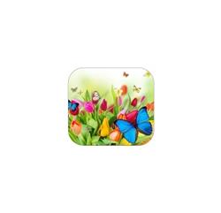 MOUSE PAD CDTEK FLORES 21X19CM