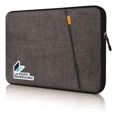 FUNDA CDTEK 15.6' CORDURA GRIS CON BOLSILLO