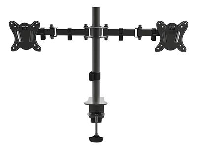 SOPORTE MONITOR DOBLE PRENSA HASTA 27 PULGADAS