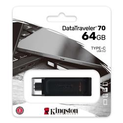 PENDRIVE 64GB KINGSTON DT70 USB-C 3.2