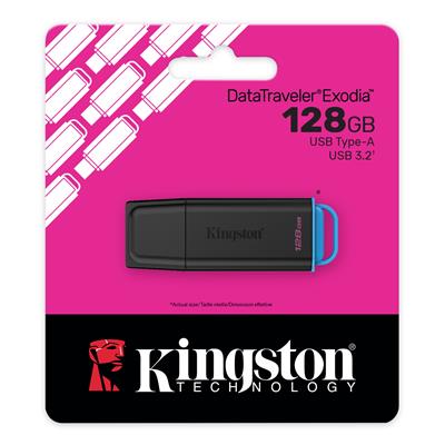 PENDRIVE 64GB KINGSTON EXODIA G2 USB 3.2 NEGRO