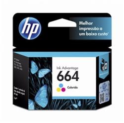 CARTUCHO ORIG HP 664 COLOR (F6V28AL)