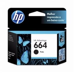 CARTUCHO ORIG HP 664 NEGRO (F6V29AL)