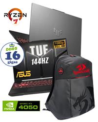 NOTEBOOK ASUS TUF GAMING 16 FHD 144HZ RYZEN 7 512G