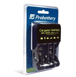 CARGADOR PILA PROBATTERY FR-27-BPB X4 CANALES