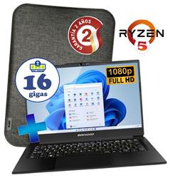 NOTEBOOK BANGHO MAX L5 15.6 FHD RYZEN 5 7430U 16GB D4 480GB+FUNDA