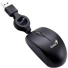 MOUSE USB GENIUS MICRO TRAVELER BLACK