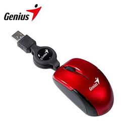 MOUSE USB GENIUS MICRO TRAVELER RUBY