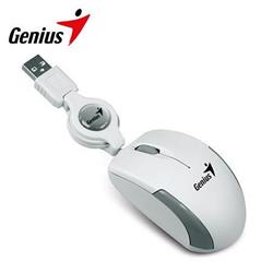 MOUSE USB GENIUS MICRO TRAVELER WHITE