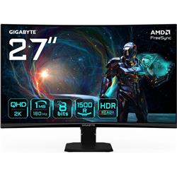 MONITOR 27 GIGABYTE GAMER CURVO EDGE QHD 180HZ