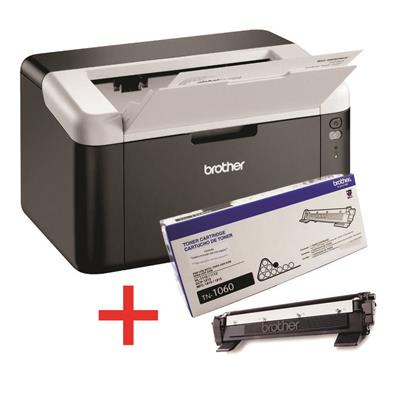 IMPRESORA LASER NEGRO BROTHER HL 1212W WIFI + 2 TO