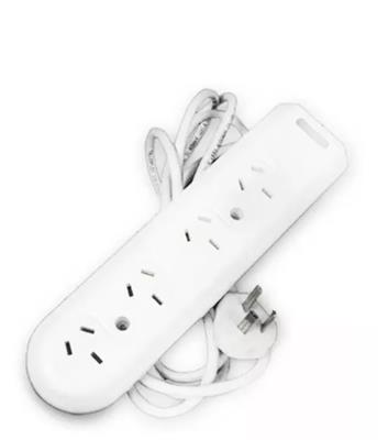 ZAPATILLA PROLONGADOR 4 TOMAS 1.5MTS BLANCO KALOP