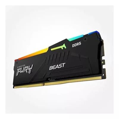 MEMORIA RAM UDIMM DDR5 16GB 5200MHZ RGB FURY BEAST