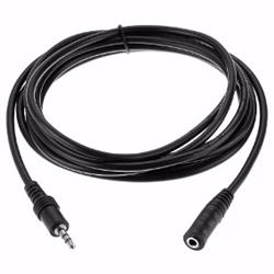 CABLE PLUG 3.5MM 1.5M M-H EXTENSION