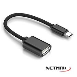 ADAPTADOR USB-C 3.1 (M) A USB-A 3.0 (H)