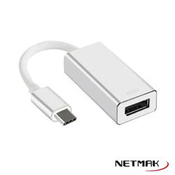 CONVERSOR USB-C 3.1 A DISPLAY PORT (DP) 4K (H)
