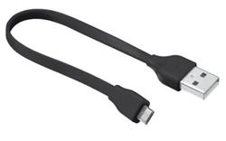CABLE USB A MICRO USB 25CM PLANO
