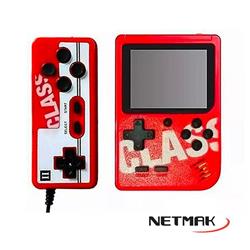 CONSOLA RETRO GAMER 2.8'' HD 8BITS 400 JUEGOS C/ J