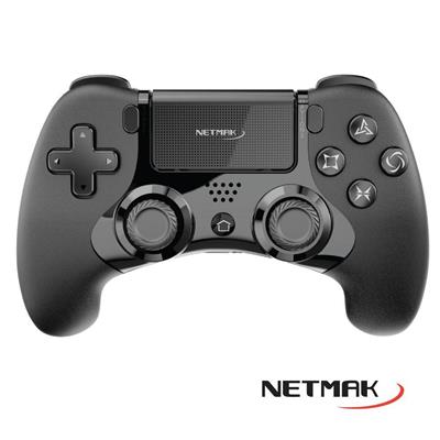 GAMEPAD JOYSTICK NETMAK BLUETOOTH PS4 BLACK GAMEPA