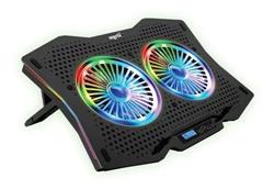 BASE REFRIGERANTE NISUTA LED RGB RECLINABLE Y REGULE FAN