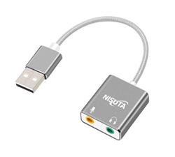 CONVERSOR USB A AUDIO 7.1 VIRTUAL (NISUTA)
