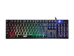 TECLADO USB NISUTA GAMER RGB 17 MODOS