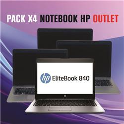 NOTEBOOK OUTLET X4 HP ELITEBOOK 745 A8PRO 7150 6GB 240GB