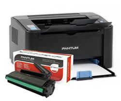 COMBO IMPRESORA LASER NEGRO PANTUM P2500W + TONER 