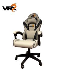 SILLA GAMER VRX NEGRO Y VERDE ERGO RECLINABLE