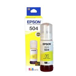 BOTELLA TINTA ORIG EPSON T504 AMARILLO