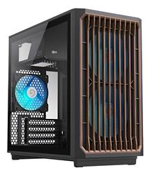 GABINETE VRX GAMER RGB TEMPLADO S/F NEGRO