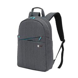 MOCHILA ZOM 15 PREMIUM ZB-310J GRIS-TURQUESA